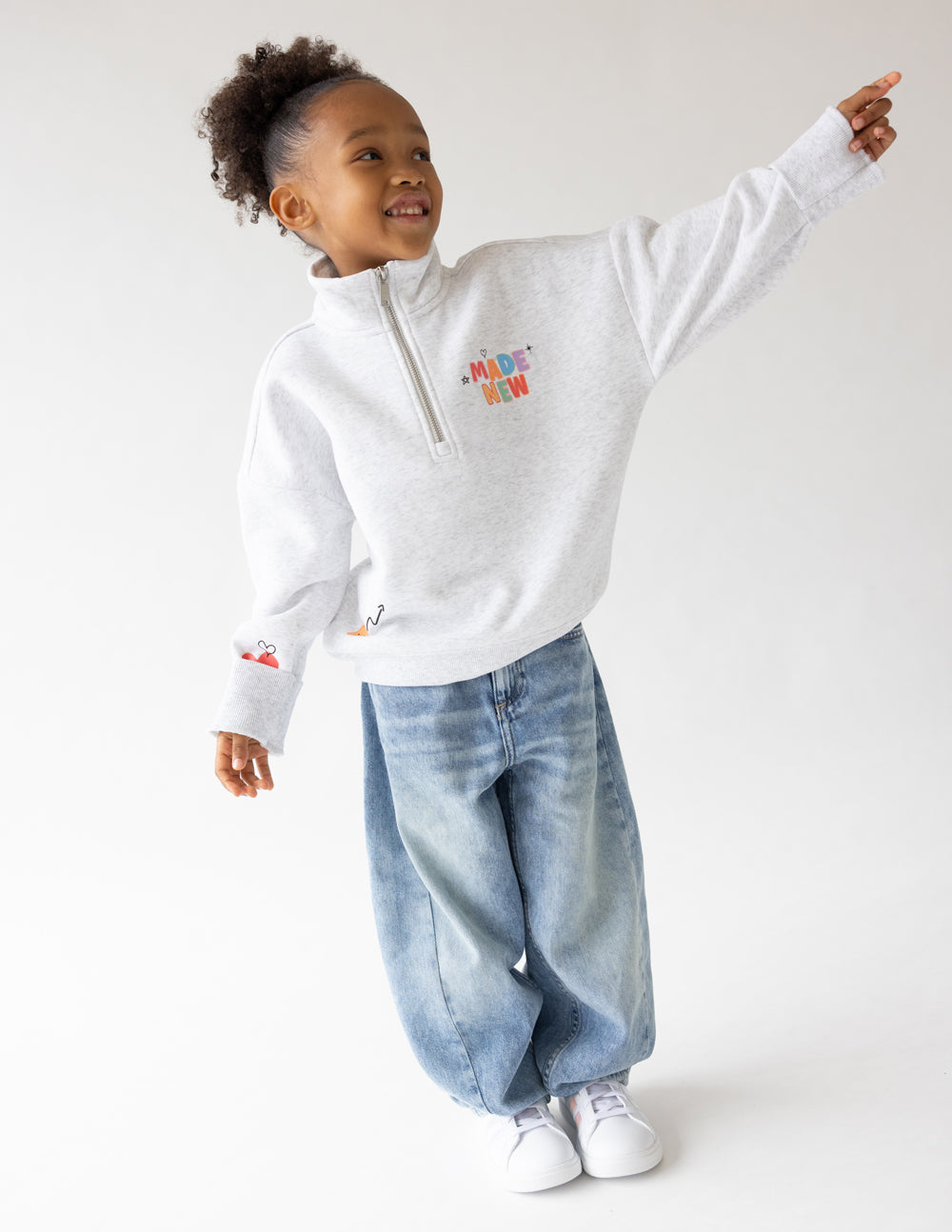 Made New Kids Half-Zip