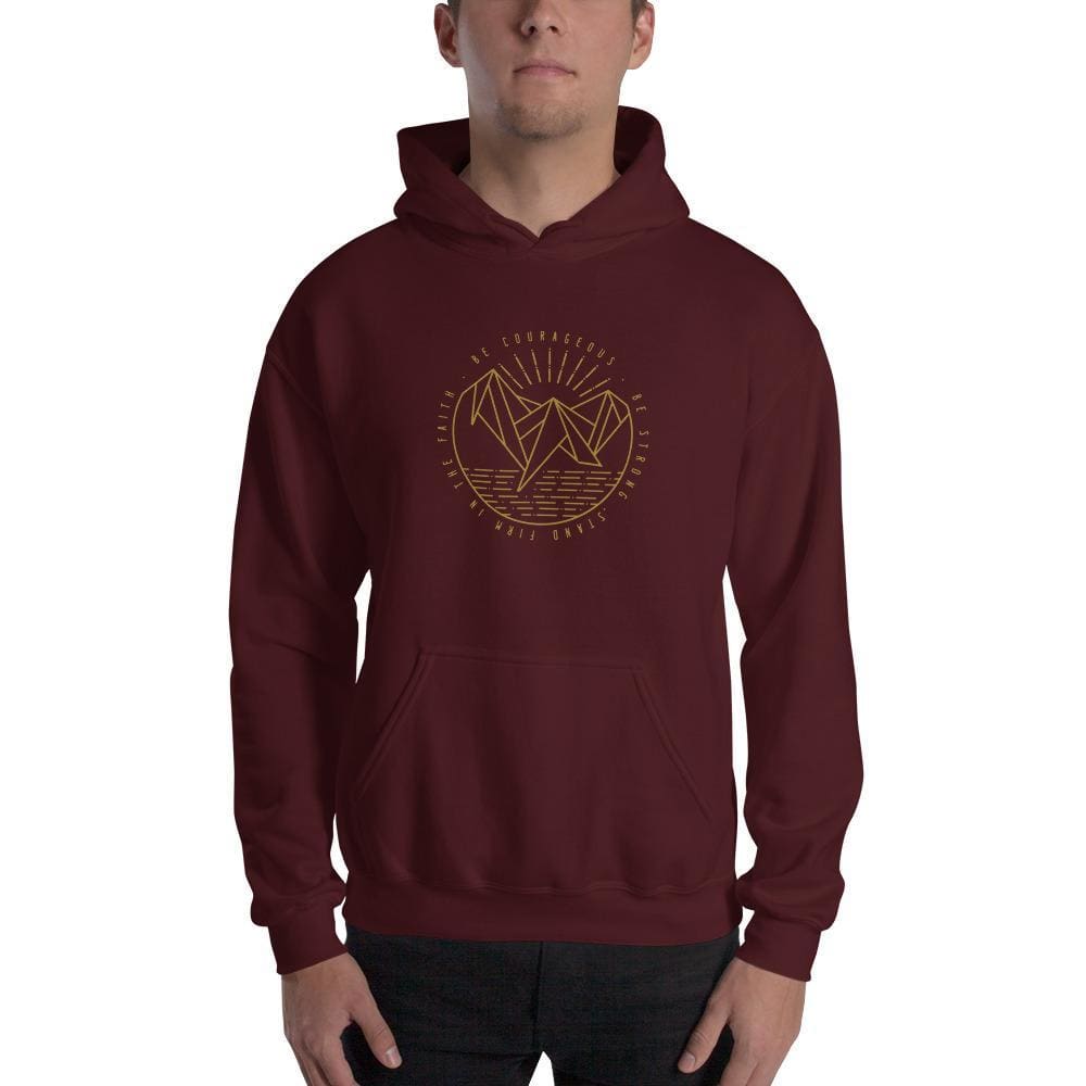 Be Courageous, Be Strong, Stand Firm in the Faith Pullover Hoodie Sweatshirt