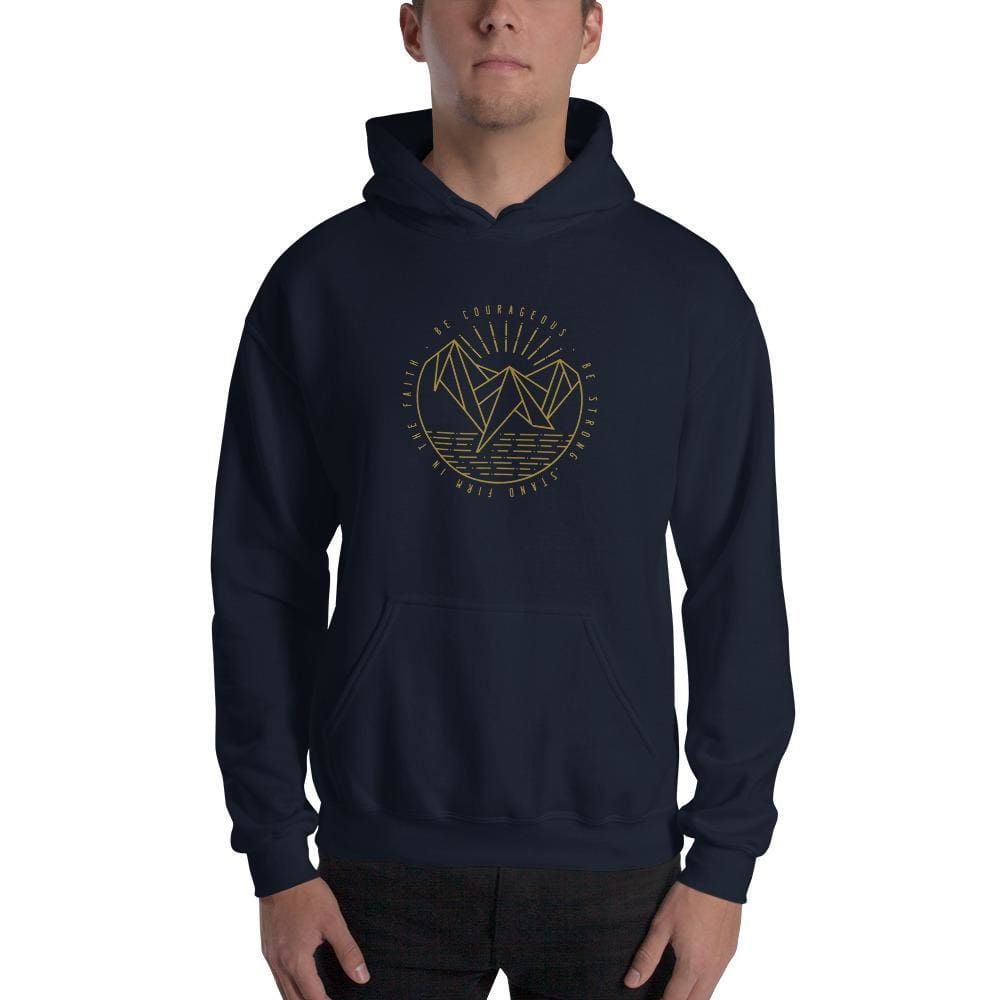 Be Courageous, Be Strong, Stand Firm in the Faith Pullover Hoodie Sweatshirt