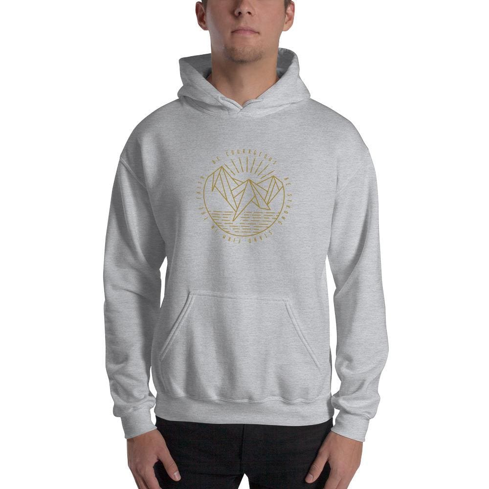 Be Courageous, Be Strong, Stand Firm in the Faith Pullover Hoodie Sweatshirt