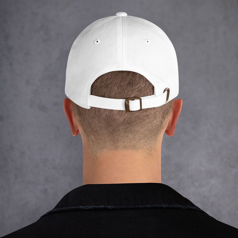 Breast Cancer Awareness Dad Hat with Pink Ribbon