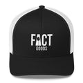FACT goods Logo Snapback Trucker Hat