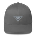 Hero Grey on Grey Fitted Twill Baseball Hat