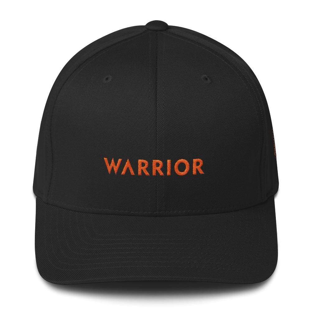 MS Awareness Hat with Warrior & Orange Ribbon on the Side