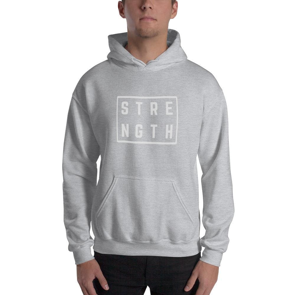 Strength Square Hoodie Sweatshirt